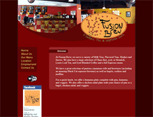 Tablet Screenshot of fusionbrew.com